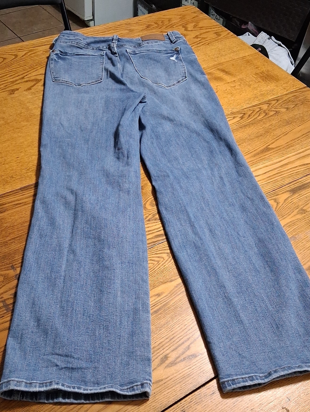 JUDY BLUE Jeans Womens 11 / 30 STRAIGHT LEGS ?? Denim Preowned Used Pants - Picture 5 of 5
